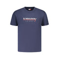 Tommy Hilfiger Blaues Baumwoll-T-Shirt für Herren