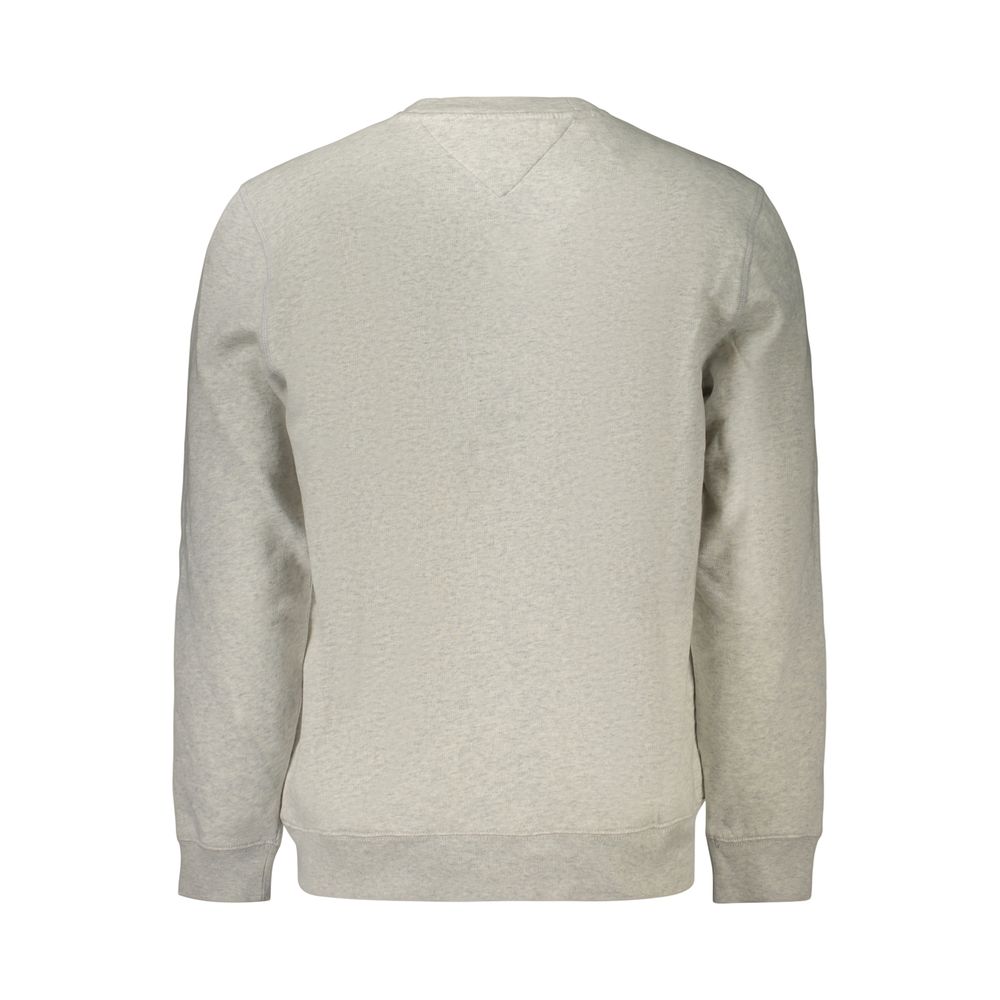 Tommy Hilfiger Graues Herren-Sweatshirt aus Baumwolle