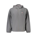 Tommy Hilfiger Graue Herrenjacke aus Polyamid