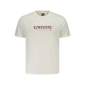 Tommy Hilfiger Weißes Herren-T-Shirt aus Baumwolle
