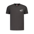 Tommy Hilfiger Schwarzes Baumwoll-T-Shirt