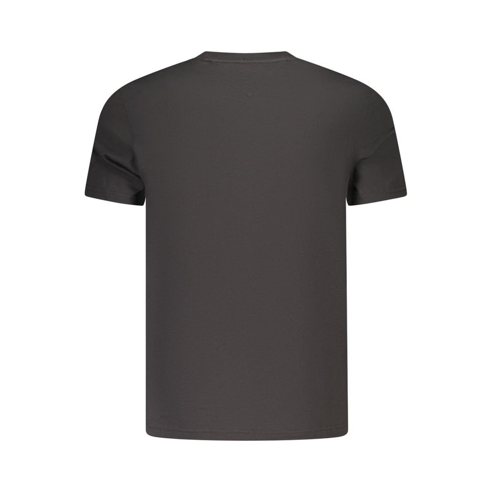 Tommy Hilfiger Schwarzes Baumwoll-T-Shirt