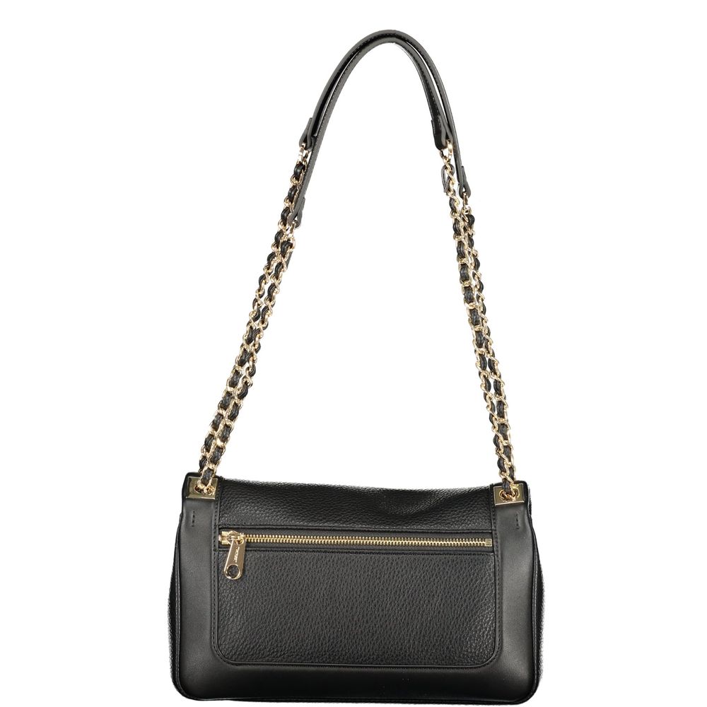 Twinset Schwarze Handtasche aus Polyethylen