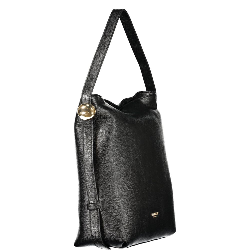 Twinset Schwarze Handtasche aus Polyethylen