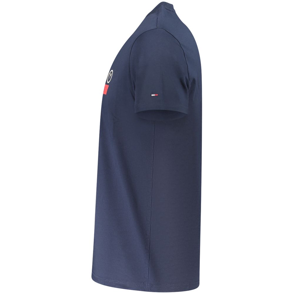Tommy Hilfiger Blaues Baumwoll-T-Shirt