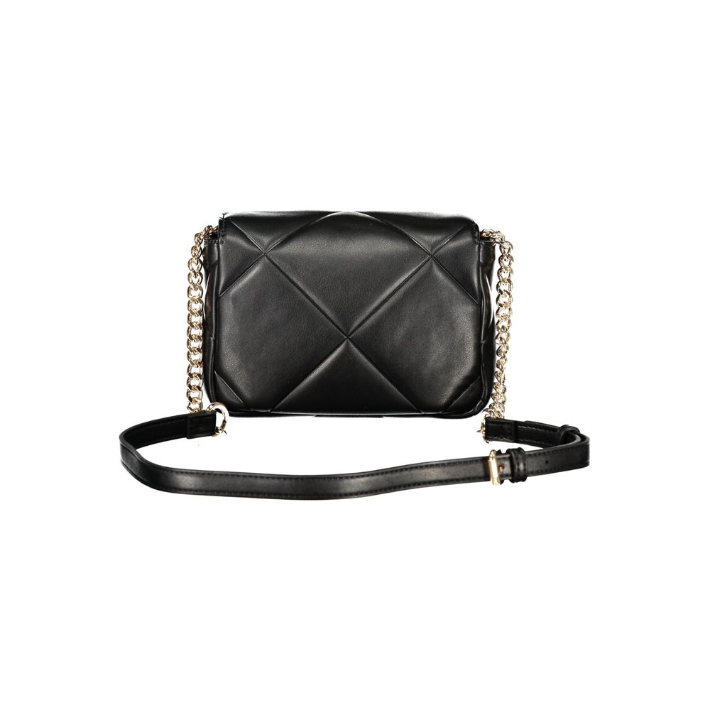 Twinset Schwarze Handtasche aus Polyethylen