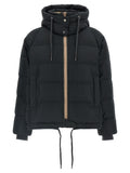Brunello Cucinelli Schwarze Baumwoll-Shell-Jacke