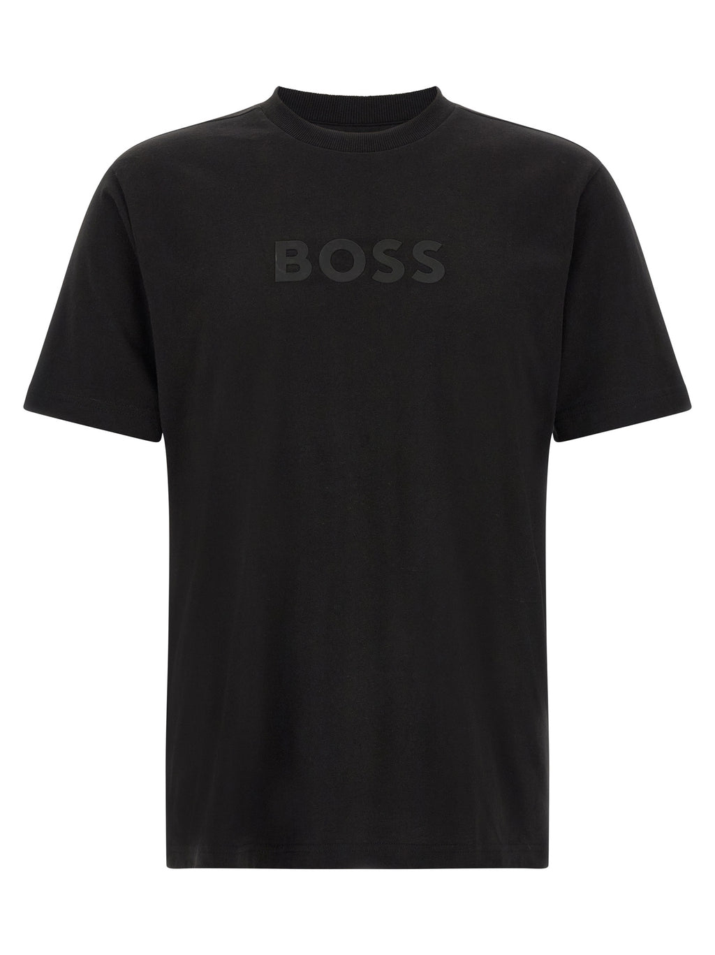 Hugo Boss Schwarzes Baumwoll-T-Shirt