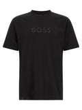Hugo Boss Schwarzes Baumwoll-T-Shirt