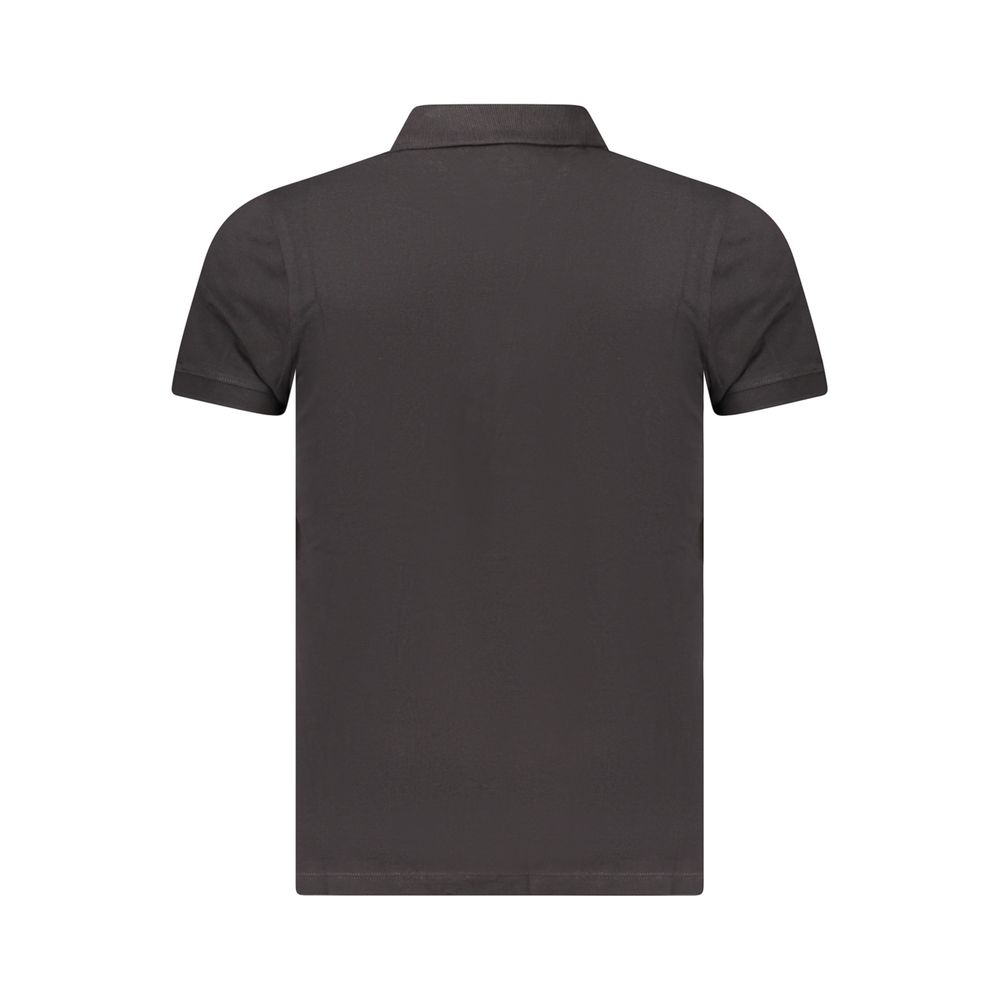 Tommy Hilfiger Schwarzes Herren-Poloshirt aus Baumwolle