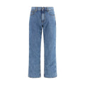 Burberry Blaue Jeans aus Baumwolle im geraden Schnitt