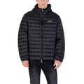 Armani Exchange Schwarze Polyamid-Shell-Jacke