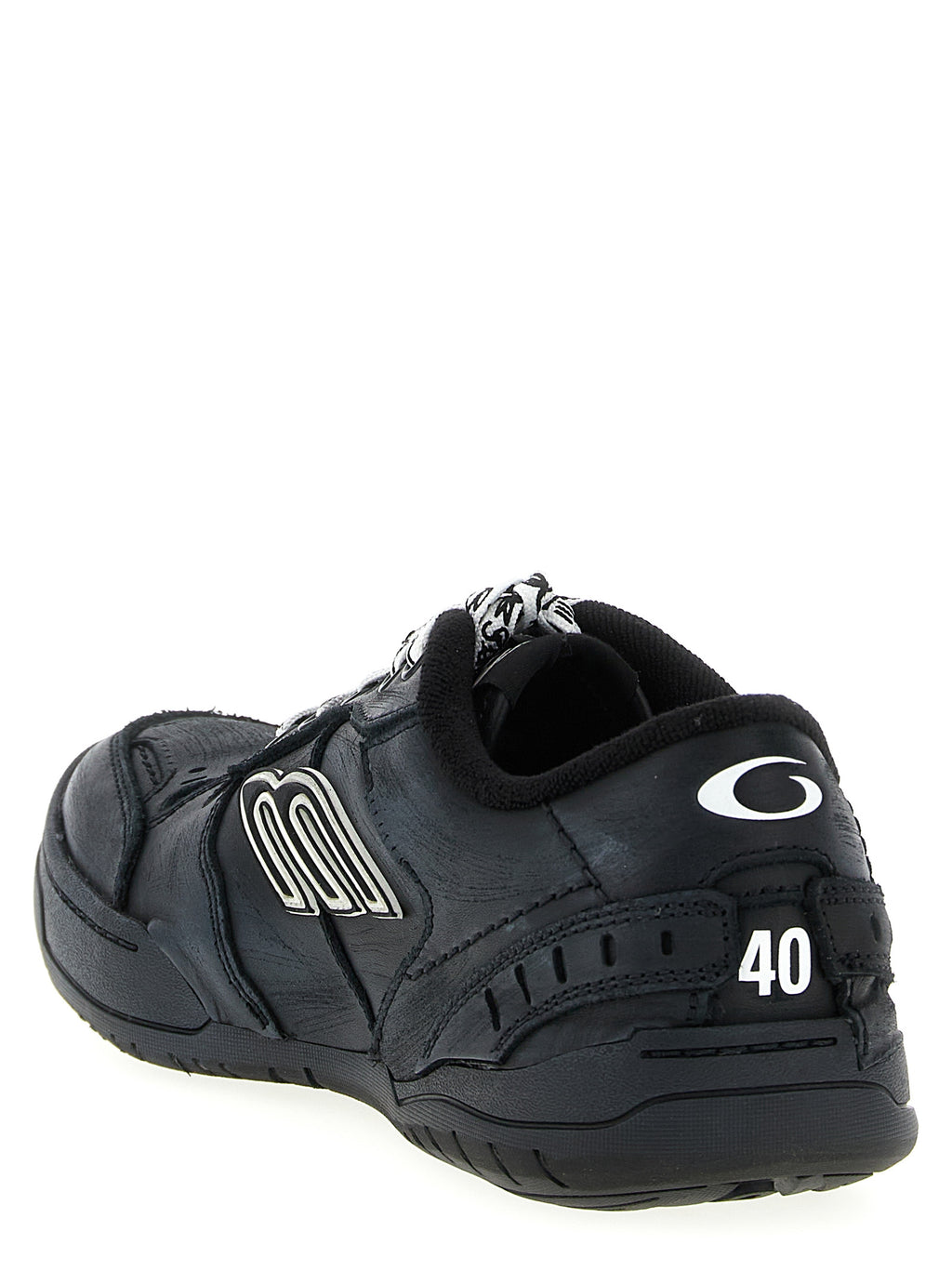 Balenciaga Schwarze Kalbsleder-Sneaker