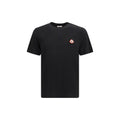 Moncler Schwarzes Baumwoll-T-Shirt