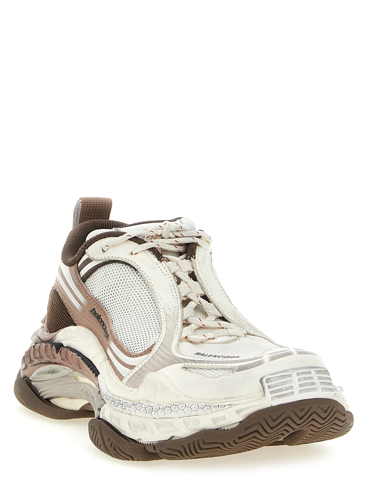 Balenciaga Braune Sneaker aus Polyethylen im Athletic-Look