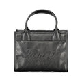 Twinset Schwarze Handtasche aus Polyethylen