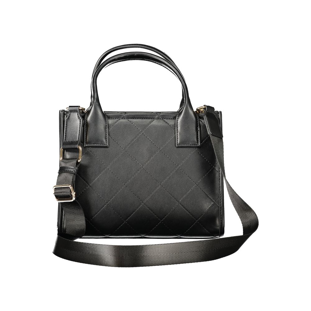 Twinset Schwarze Handtasche aus Polyethylen