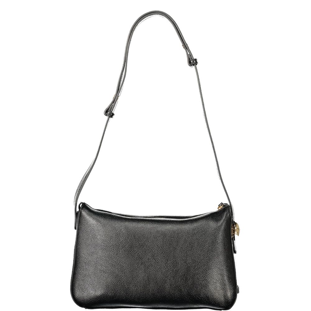 Twinset Schwarze Handtasche aus Polyethylen