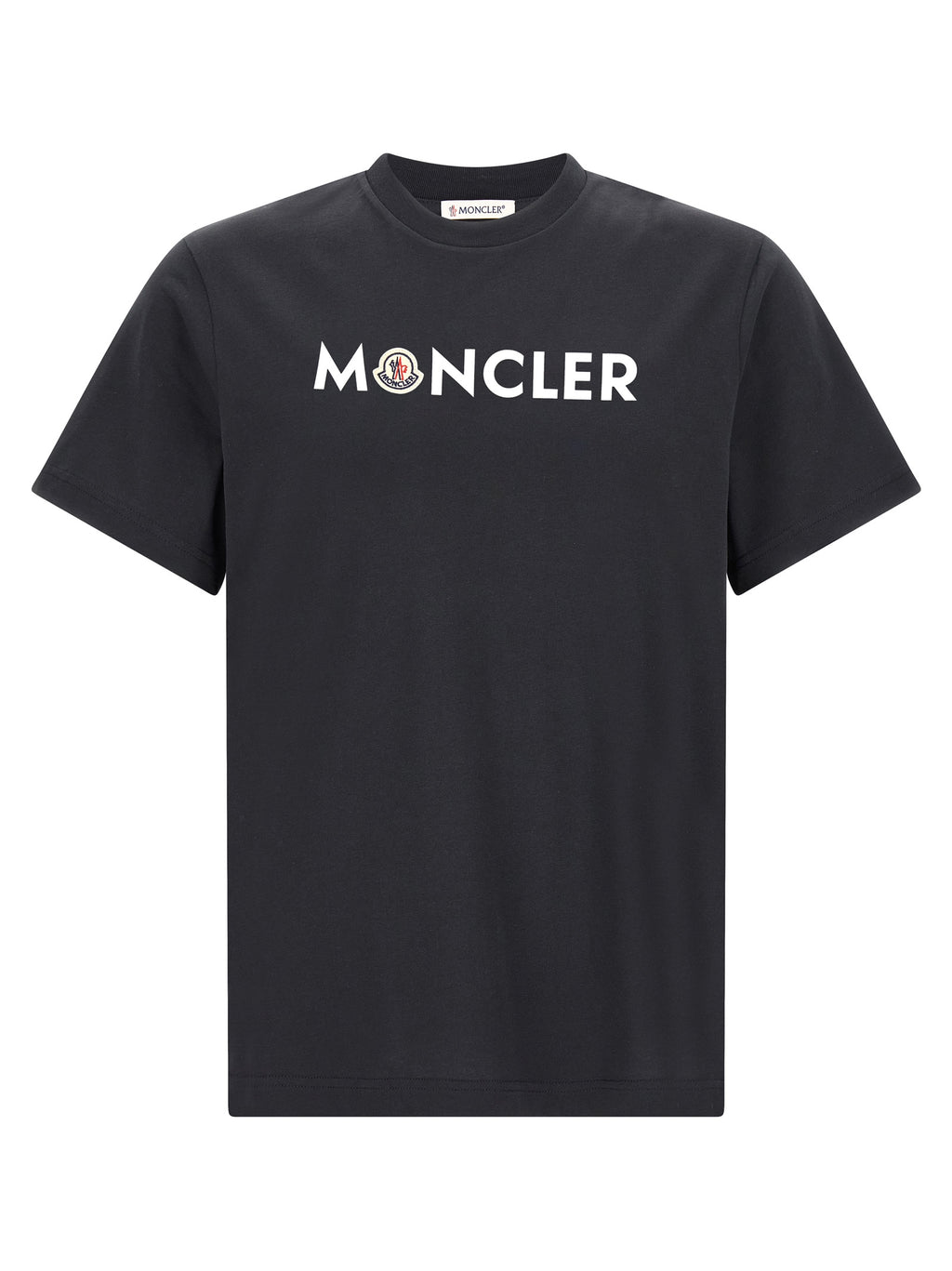 Moncler Blaues Baumwoll-T-Shirt