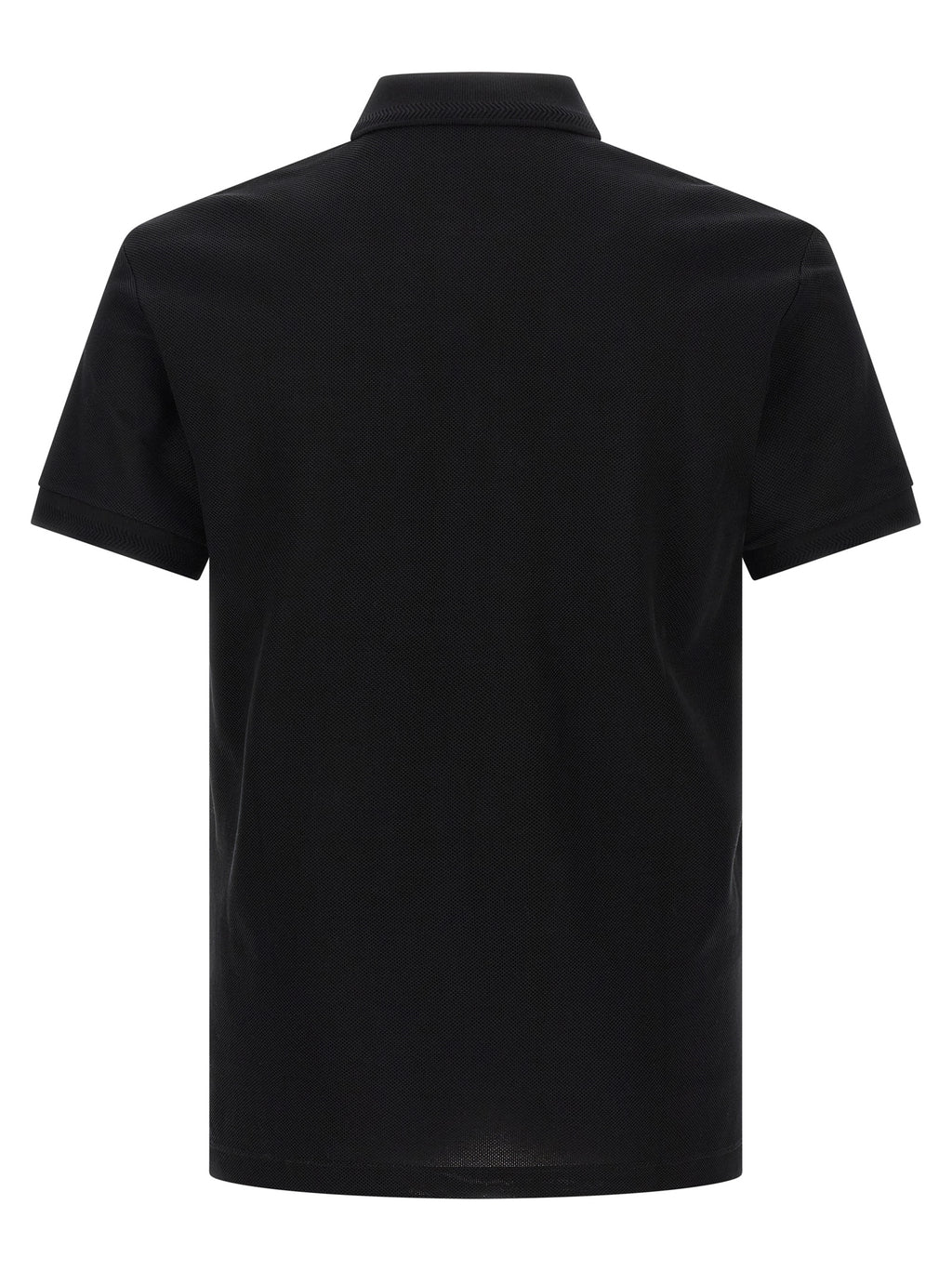 Burberry Schwarzes Baumwoll-Poloshirt