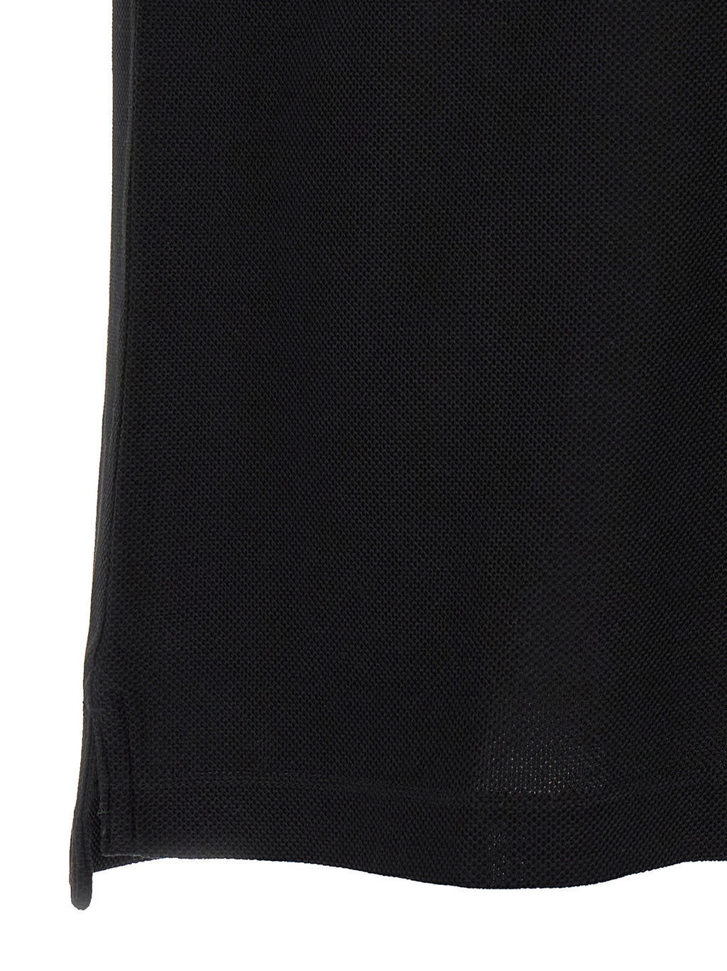 Burberry Schwarzes Baumwoll-Poloshirt