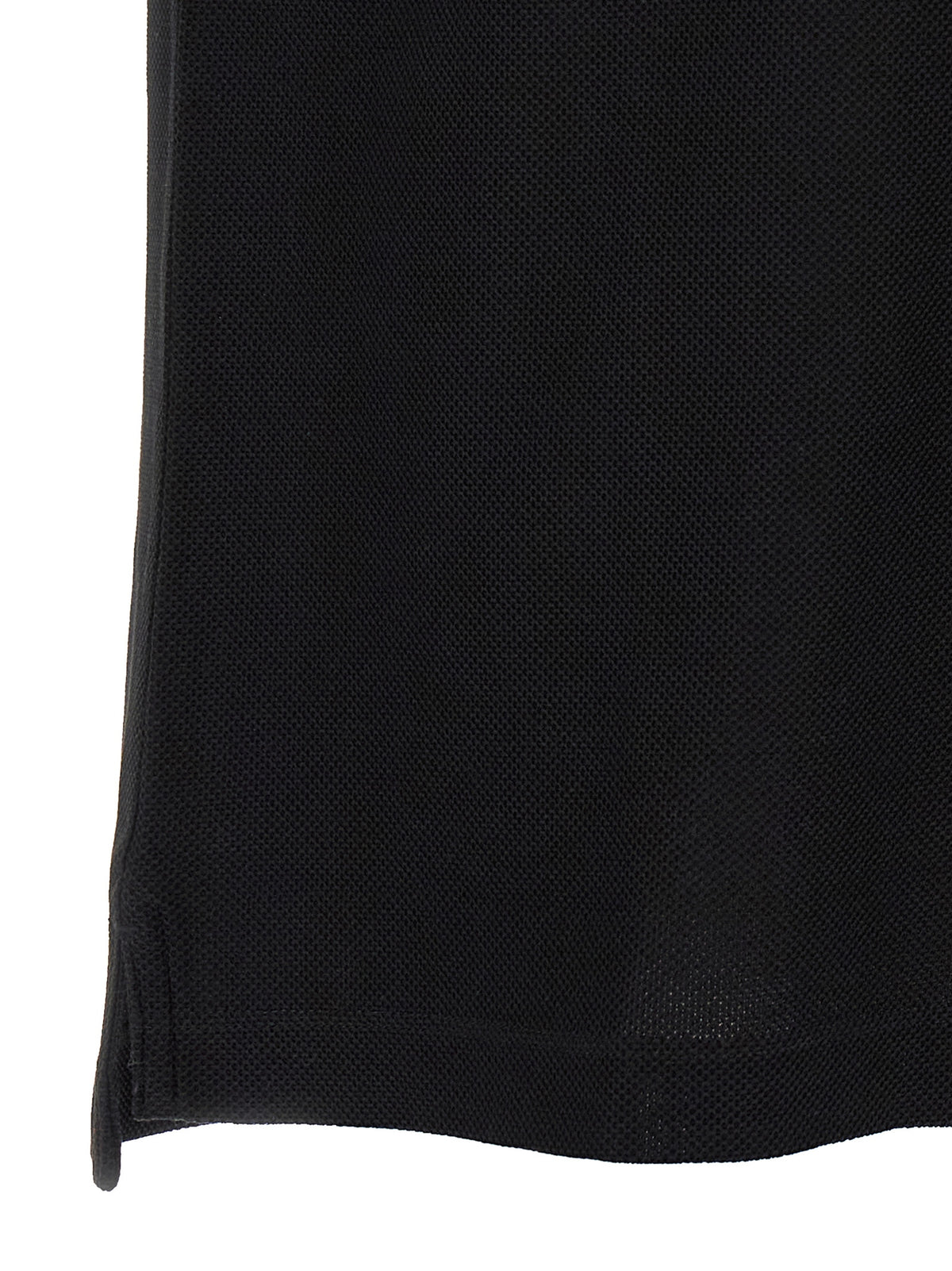 Burberry Schwarzes Baumwoll-Poloshirt