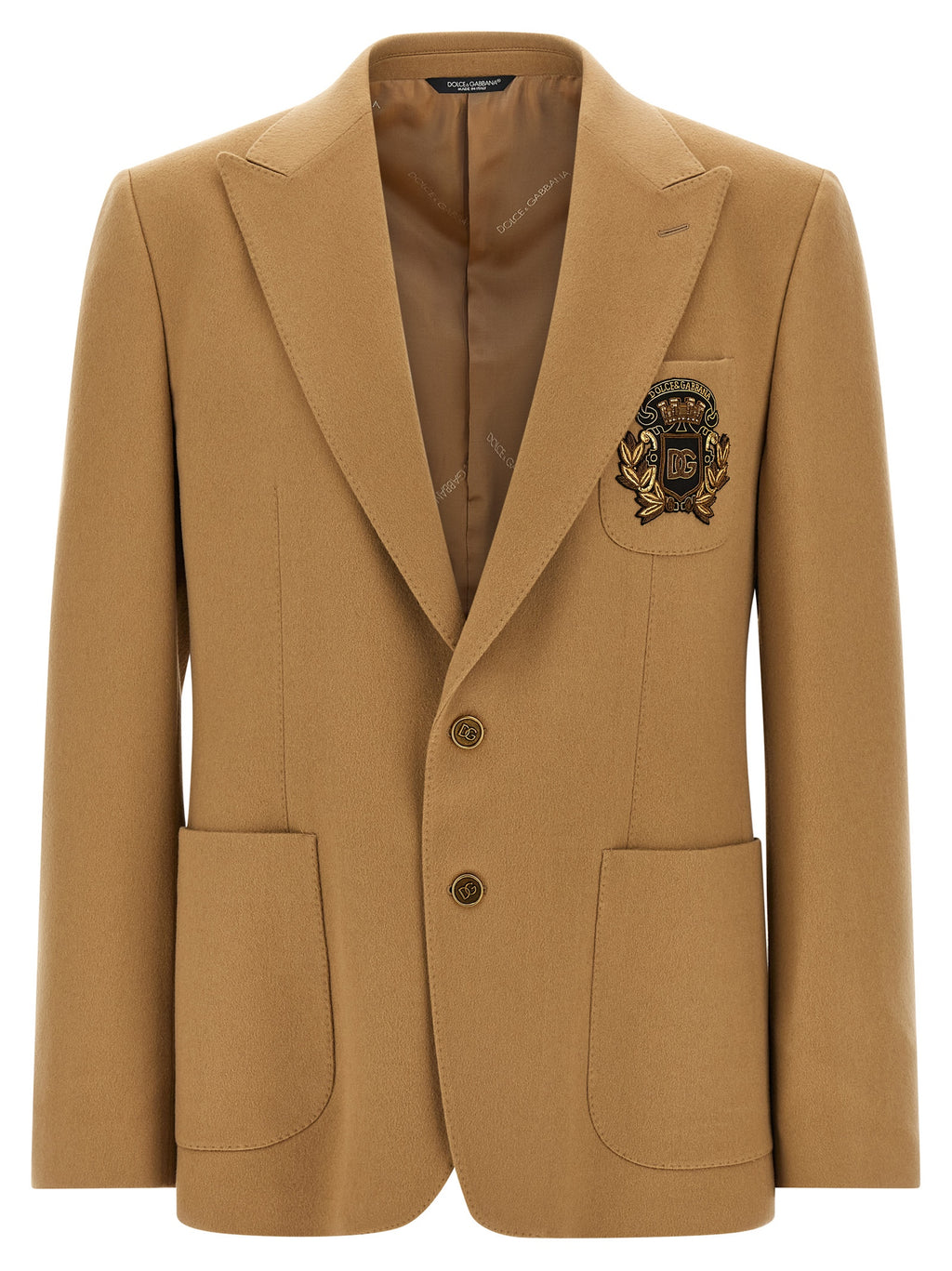 Dolce & Gabbana Beiger Kaschmir-Blazer