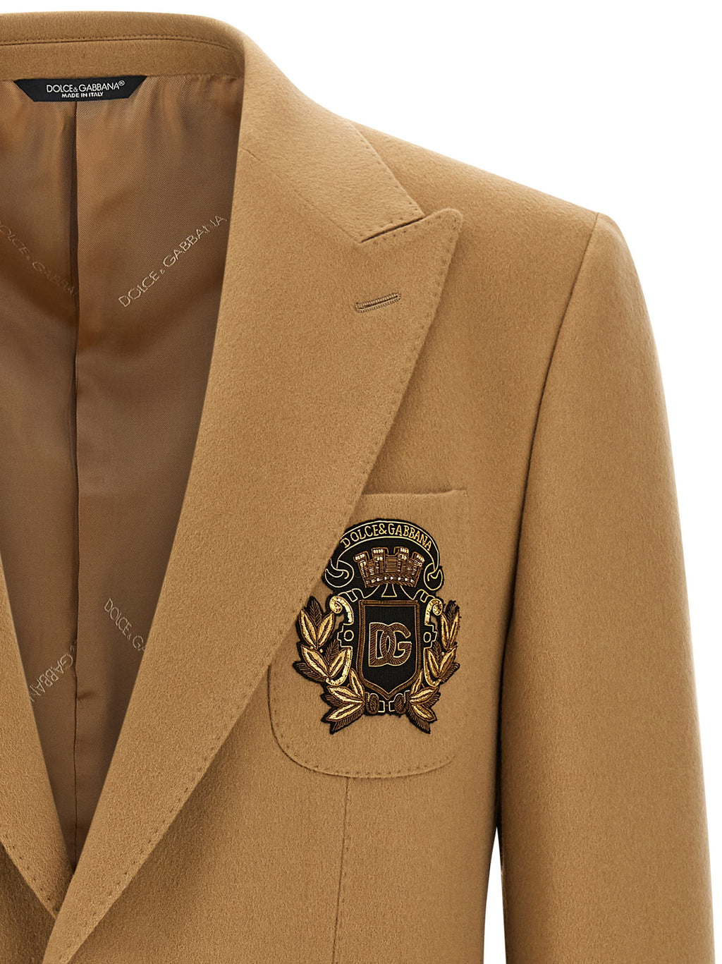 Dolce & Gabbana Beiger Kaschmir-Blazer