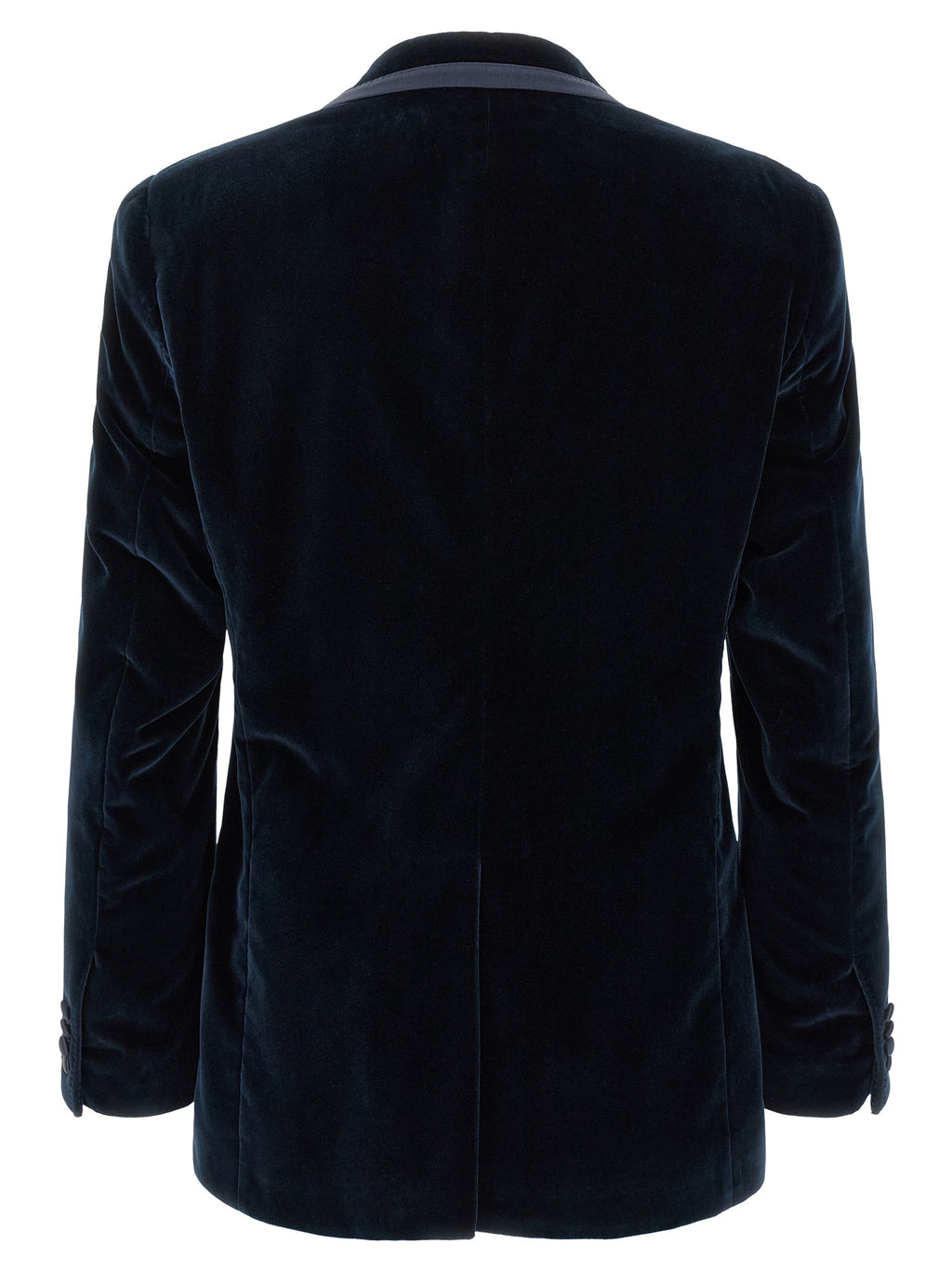 Dolce & Gabbana Blauer Baumwollblazer