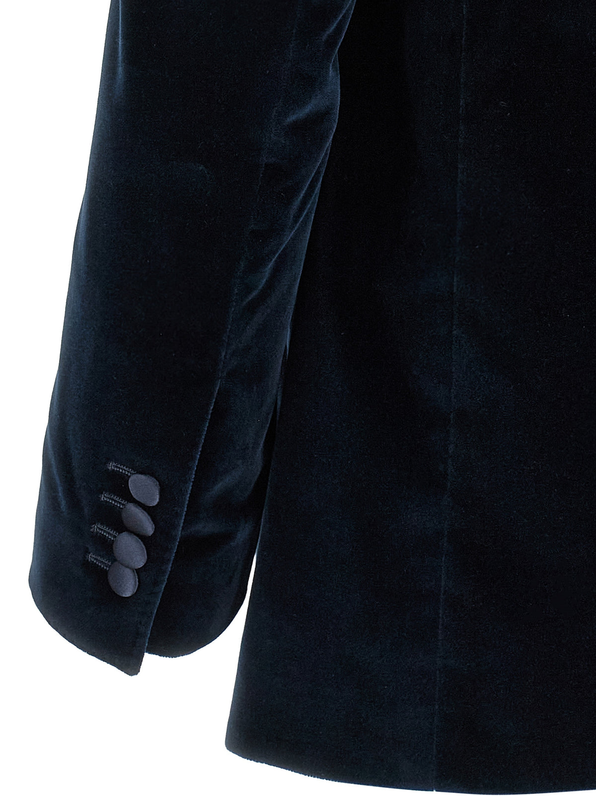 Dolce & Gabbana Blauer Baumwollblazer