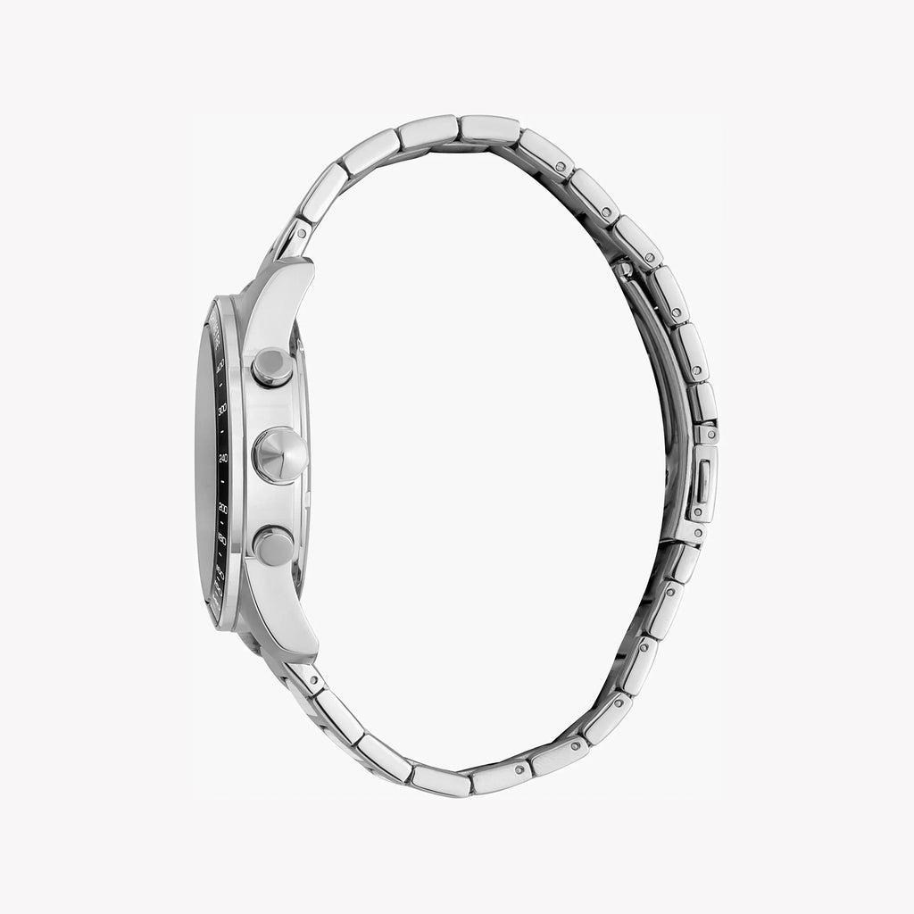 Elegante Just Cavalli Herrenarmbanduhr in Silber