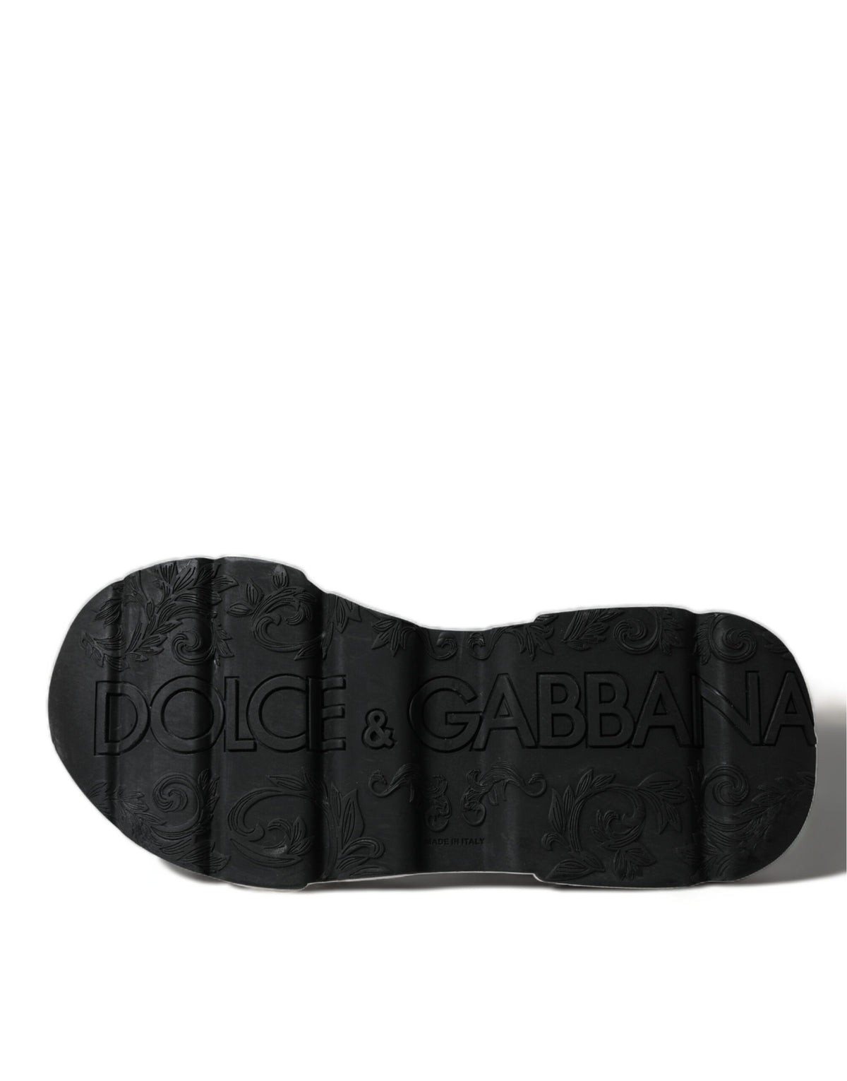 Dolce & Gabbana Weiß Schwarz Low Top Daymaster Turnschuhe Schuhe