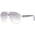 Sonnenbrille aus Goldmetall