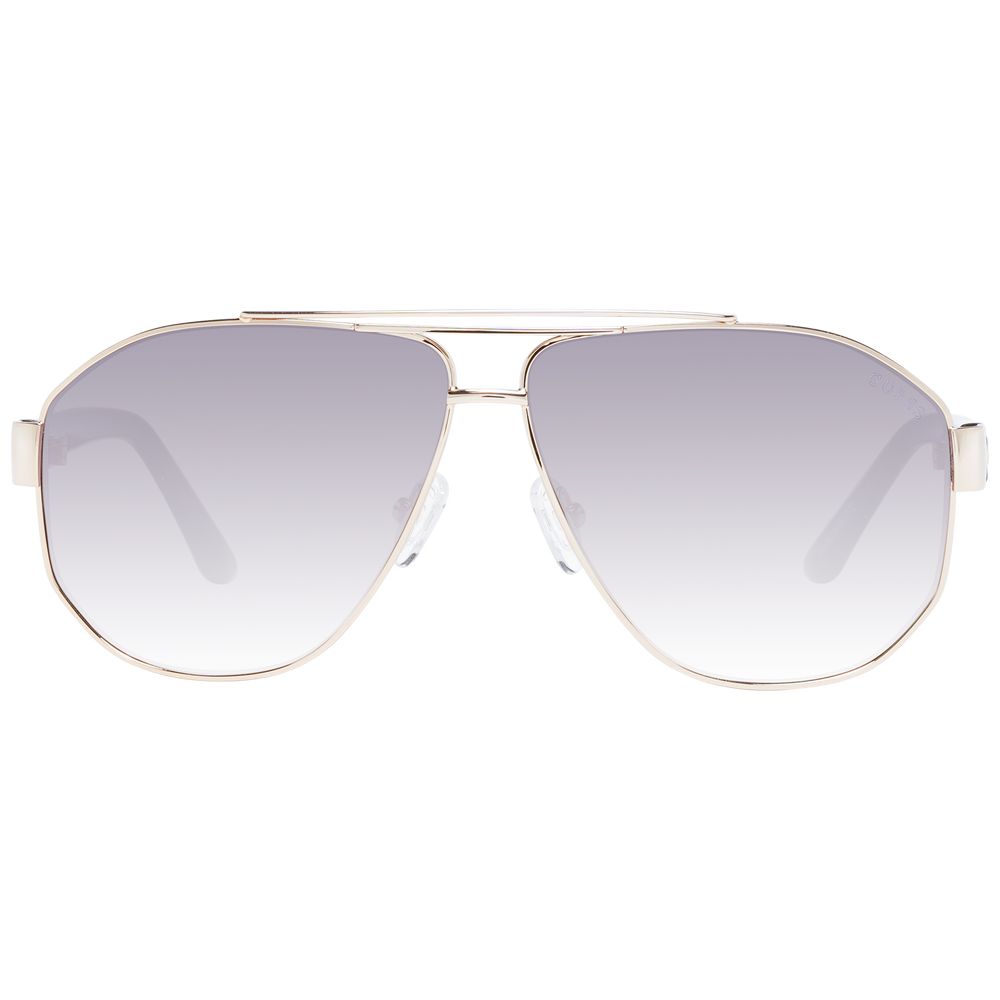 Sonnenbrille aus Goldmetall