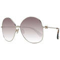 Max Mara Sonnenbrille aus Goldmetall