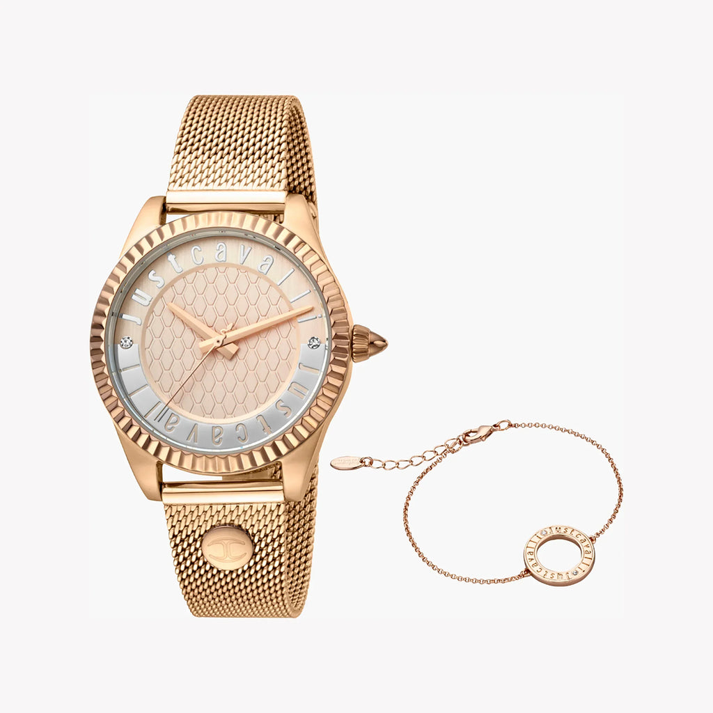 Just Cavalli Damenuhr in Roségold, Elegantes Design | JC1L133M0075
