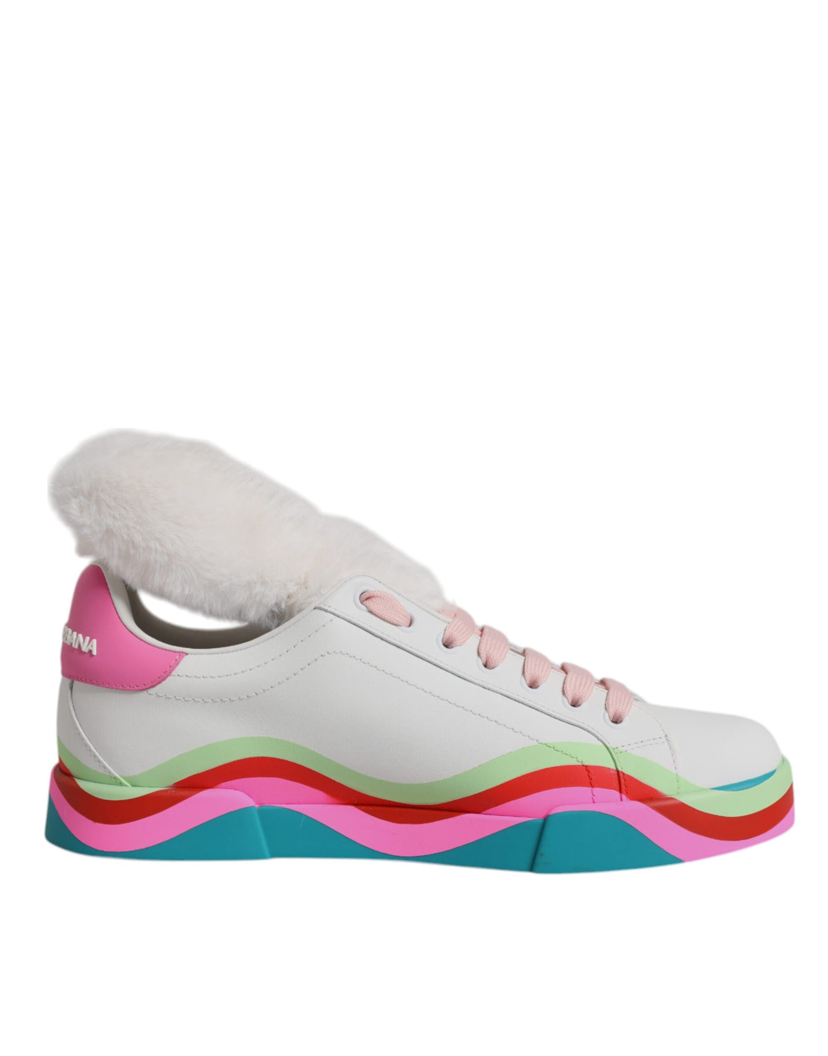 Dolce & Gabbana Multicolor Low Top Trainer Turnschuhe Schuhe