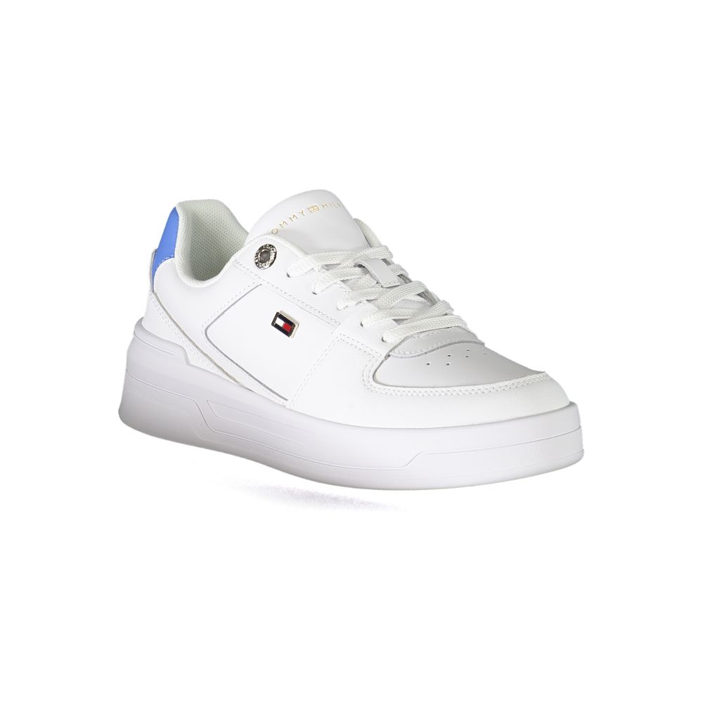 Tommy Hilfiger Sneaker aus weißem Stoff