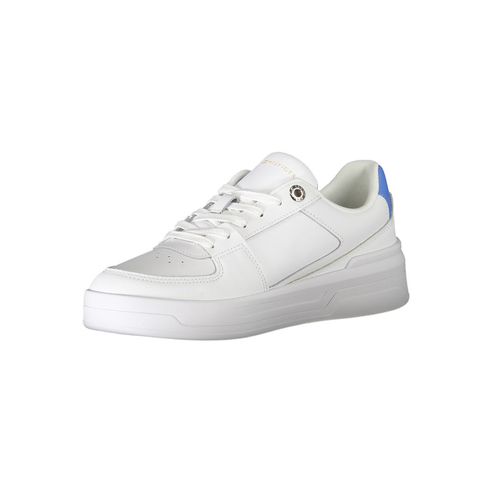 Tommy Hilfiger Sneaker aus weißem Stoff
