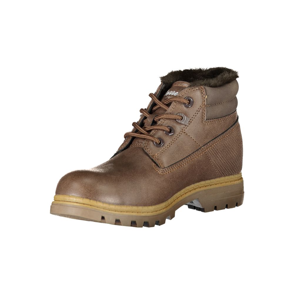 Carrera Brauner Polyester Damenstiefel