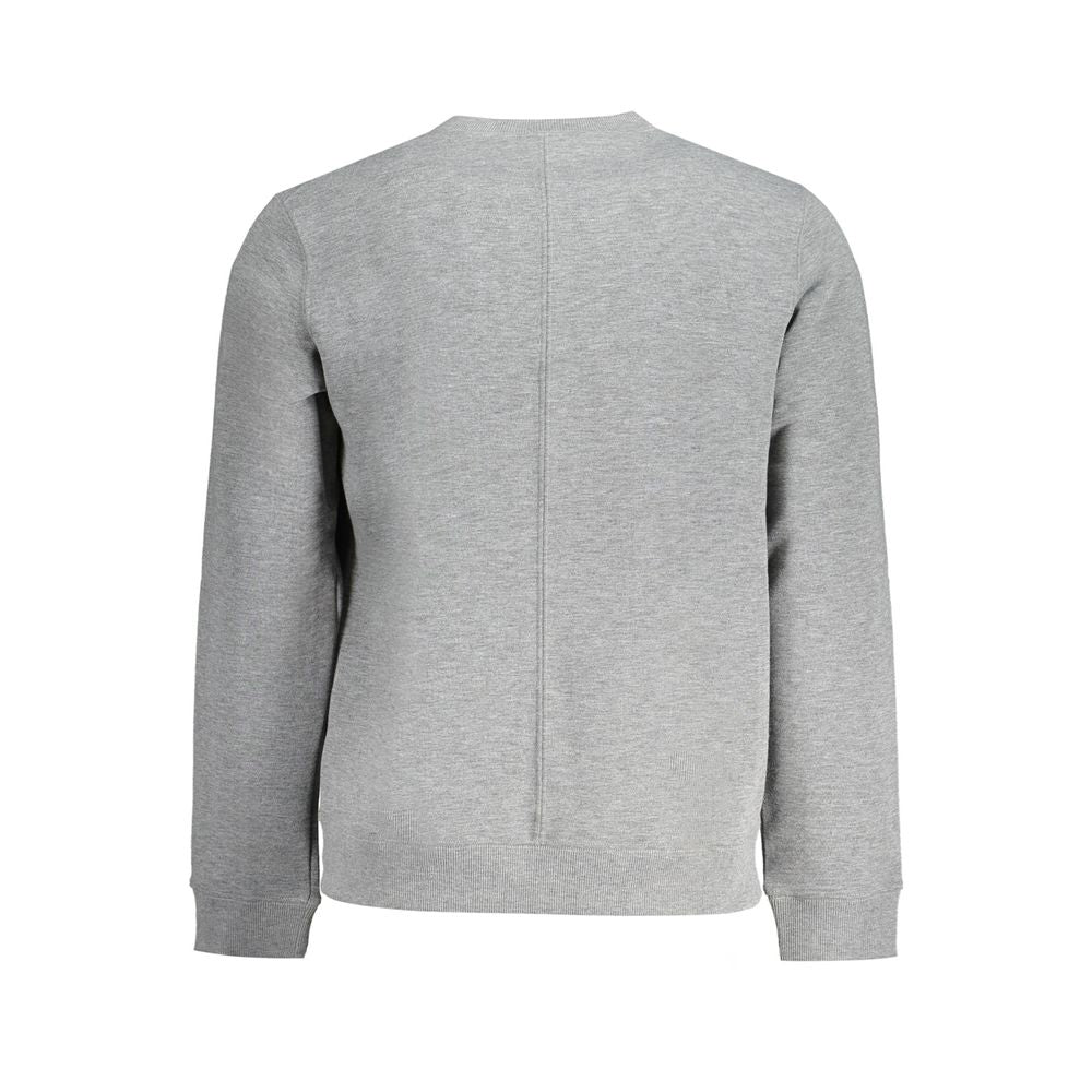 Grigio Polyester Herren-Sweatshirt