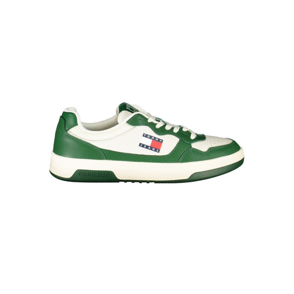 Tommy Hilfiger Weißer Herren-Sneaker aus Polyurethan