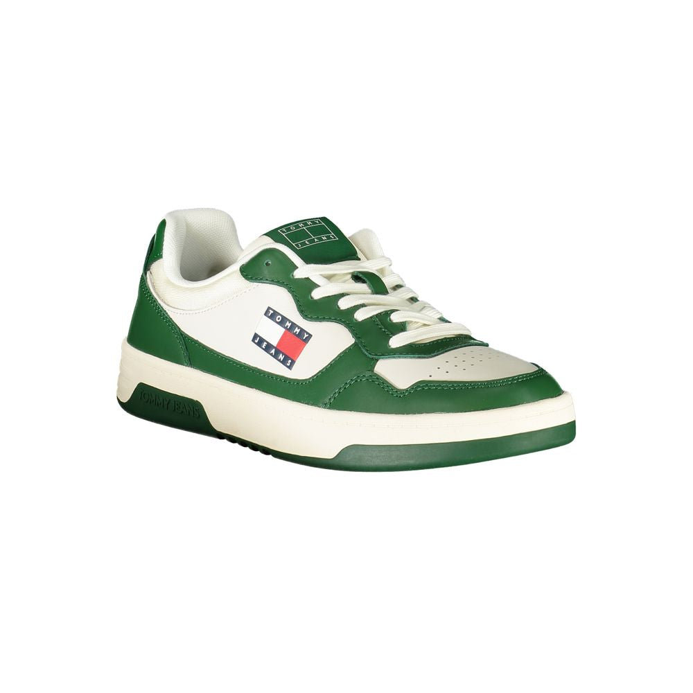 Tommy Hilfiger Weißer Herren-Sneaker aus Polyurethan