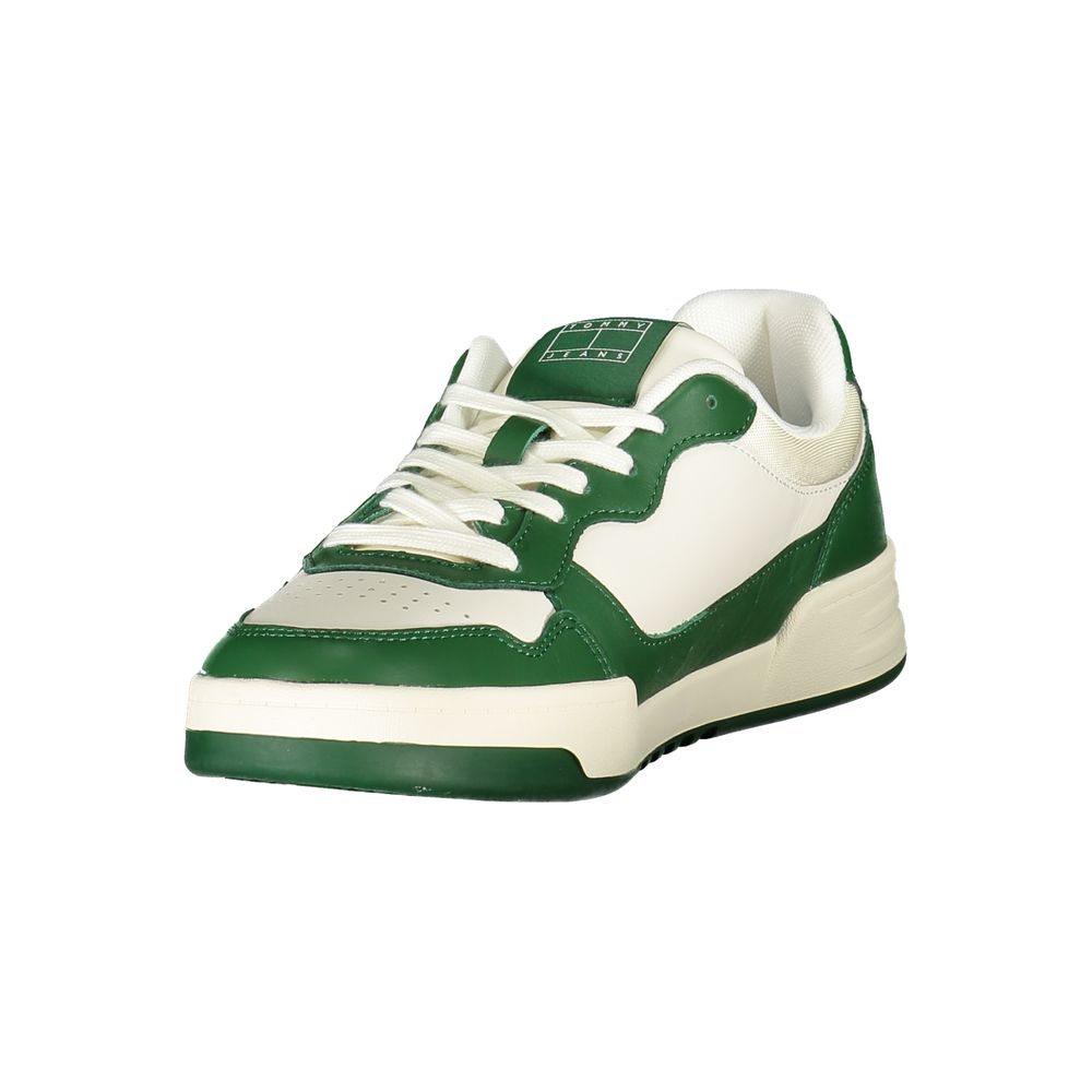 Tommy Hilfiger Weißer Herren-Sneaker aus Polyurethan