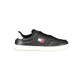 Tommy Hilfiger Schwarzer Leder Herren Sneaker