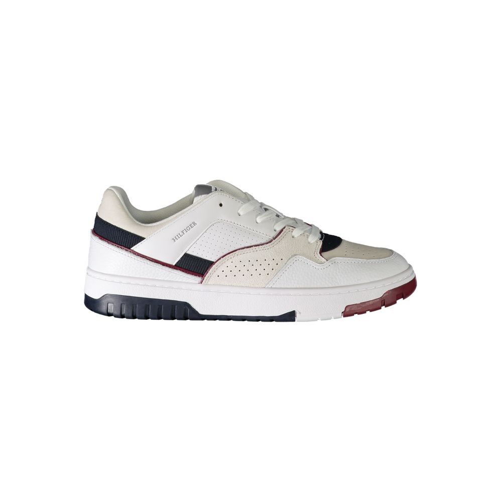 Tommy Hilfiger Bianco Polyurethane Herren Sneaker