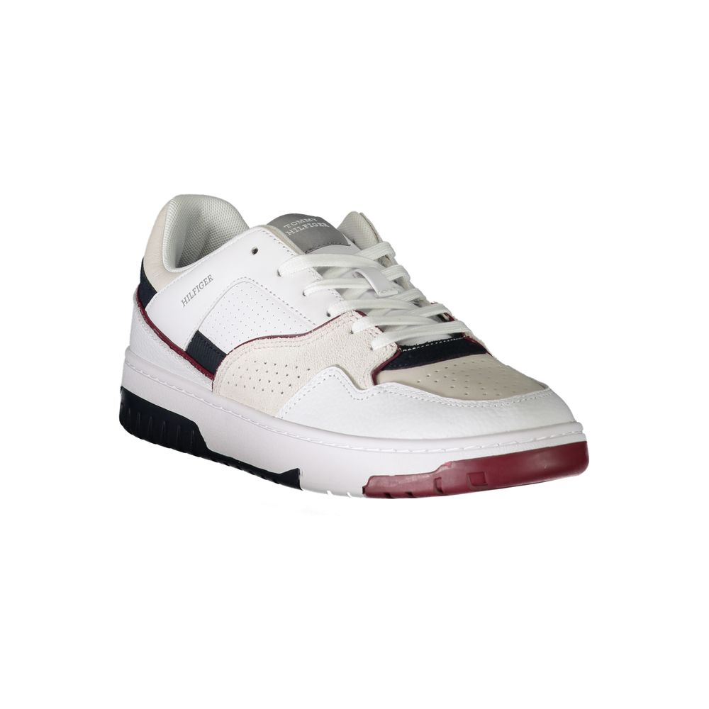 Tommy Hilfiger Bianco Polyurethane Herren Sneaker