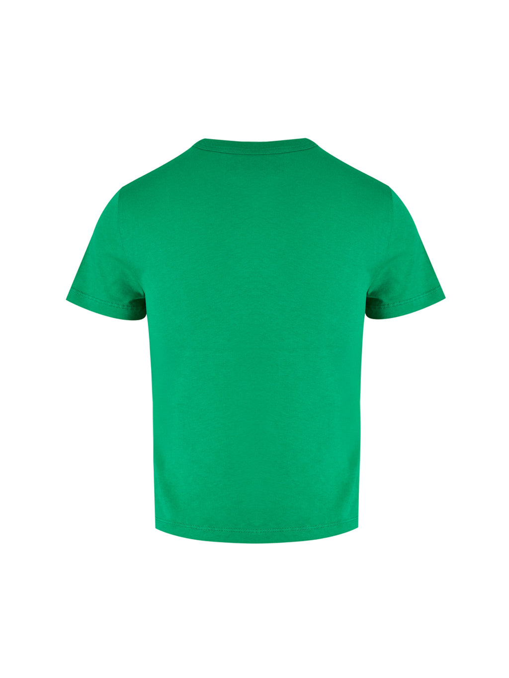 Gucci Grünes T-Shirt mit Logo aus Baumwolle
