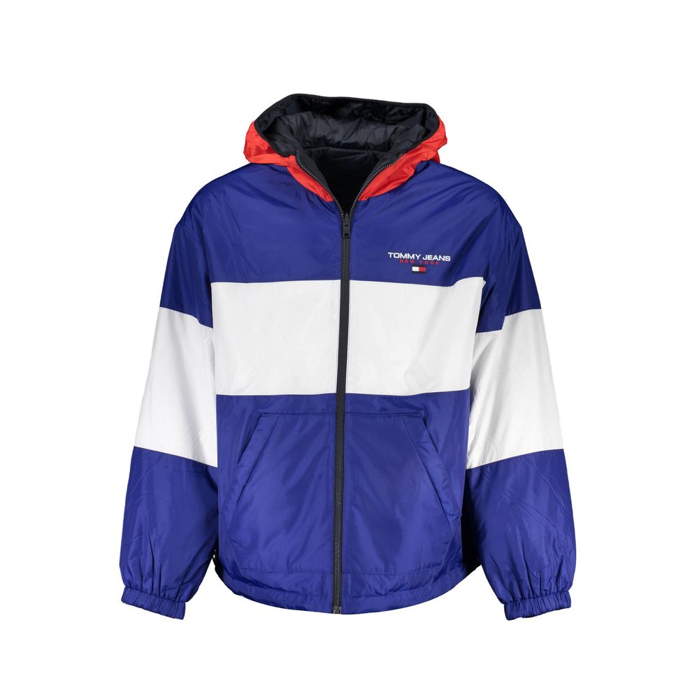 Tommy Hilfiger Blaue Herrenjacke aus Polyester