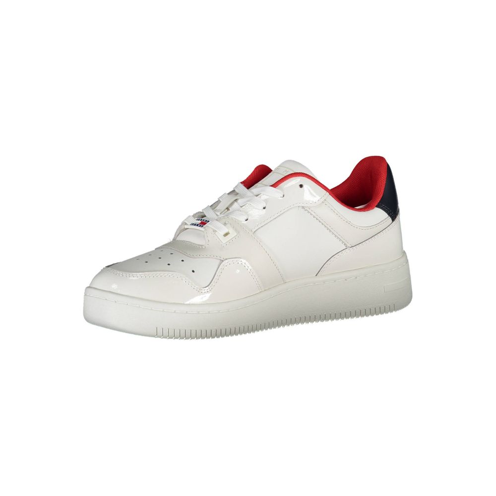 Tommy Hilfiger Sneaker aus weißem Stoff